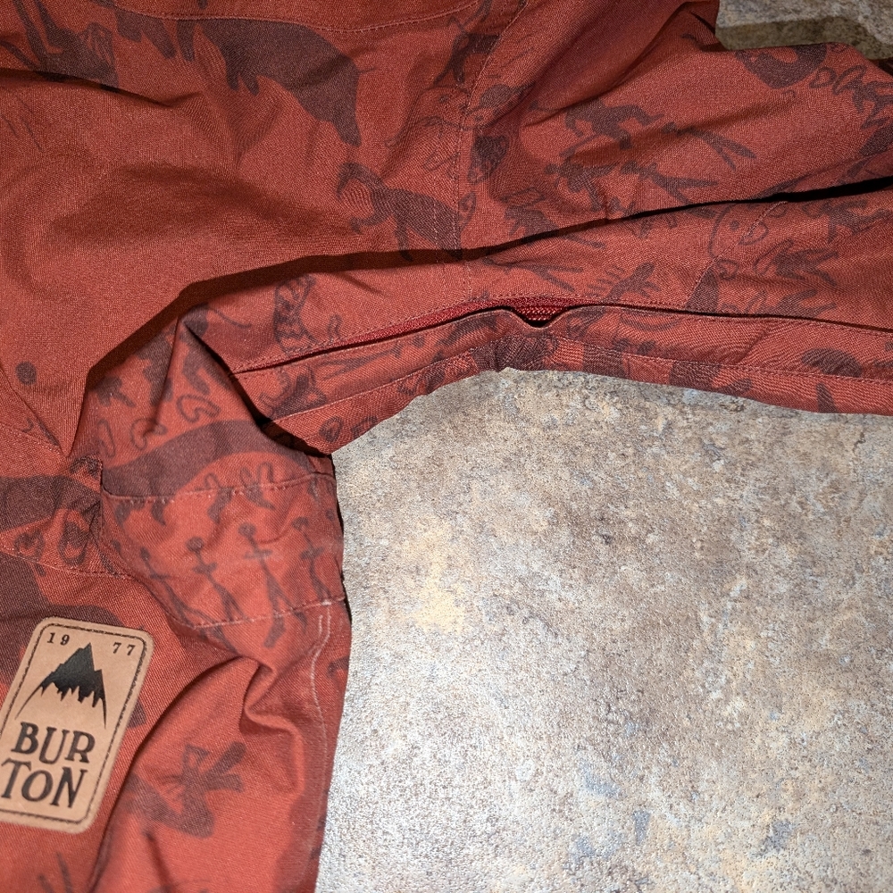 Burton Prowess Stone Age Snow Board Jacket Ladies Small - Picture 10 of 16